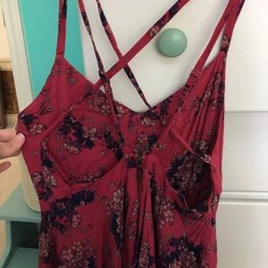 simple floral urban outfitters sundress!